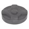 Vestil BLACK DRUM COVER 30 GALLON DC-P-30-BK - alternate 1